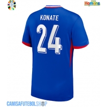 Camisa de time de futebol França Ibrahima Konate #24 Replicas 1º Equipamento Europeu 2024 Manga Curta